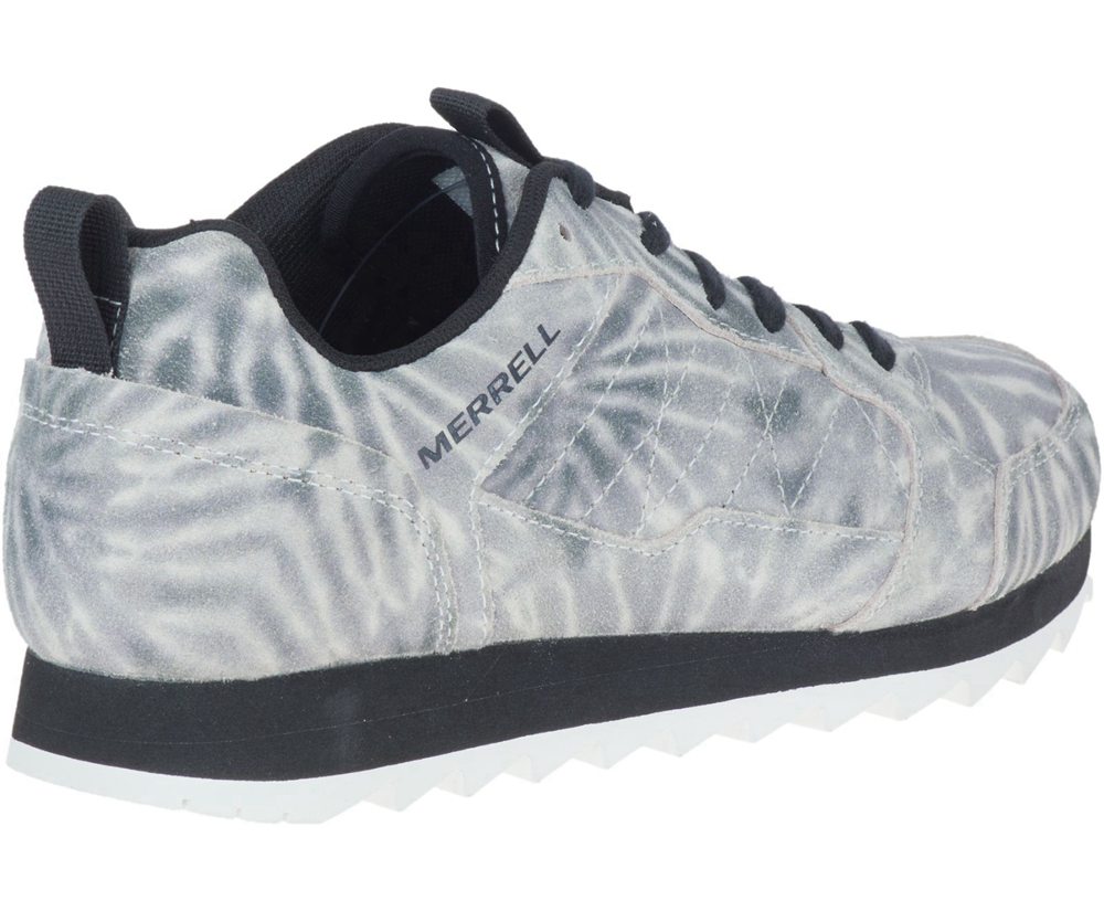 Buty Sportowe Merrell Damskie Białe/Czarne - Alpine Tie Dye Suede - 562871-BCX